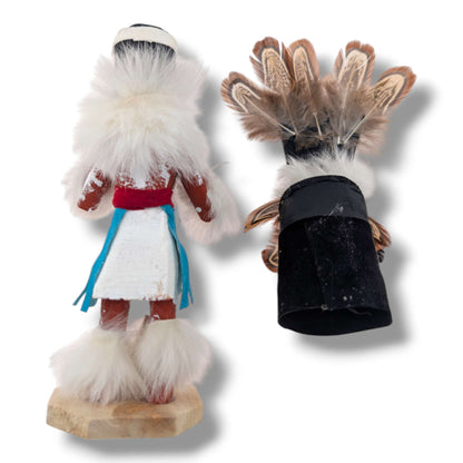 6 Inch Apache Dancer Kachina Doll with Detachable Mask