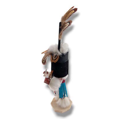 6 Inch Apache Dancer Kachina Doll with Detachable Mask