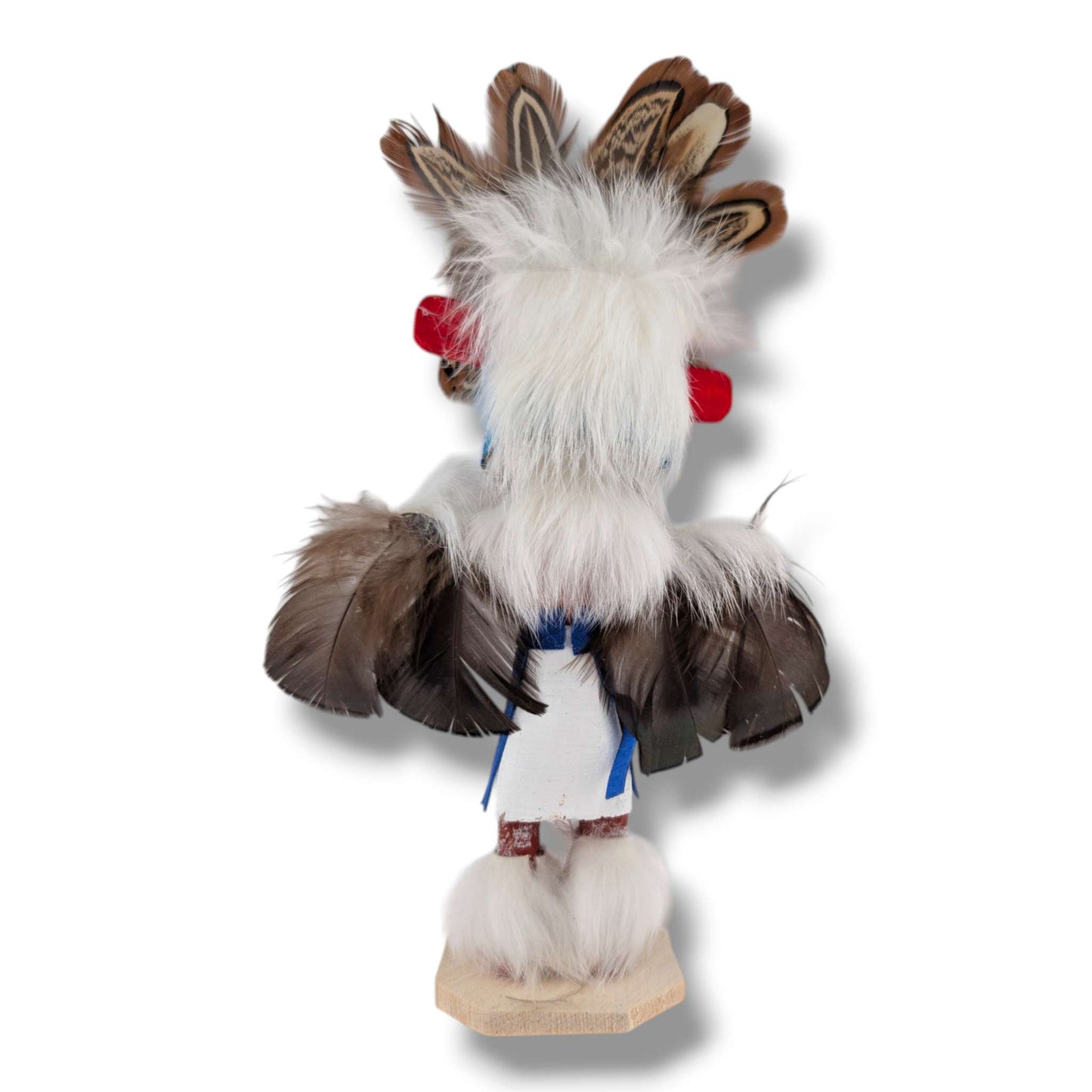 6 Inch Eagle Kachina Doll with Detachable Mask