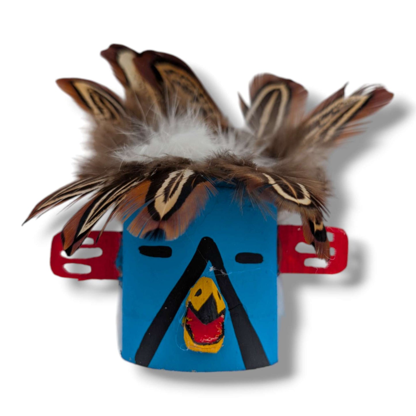 6 Inch Eagle Kachina Doll with Detachable Mask