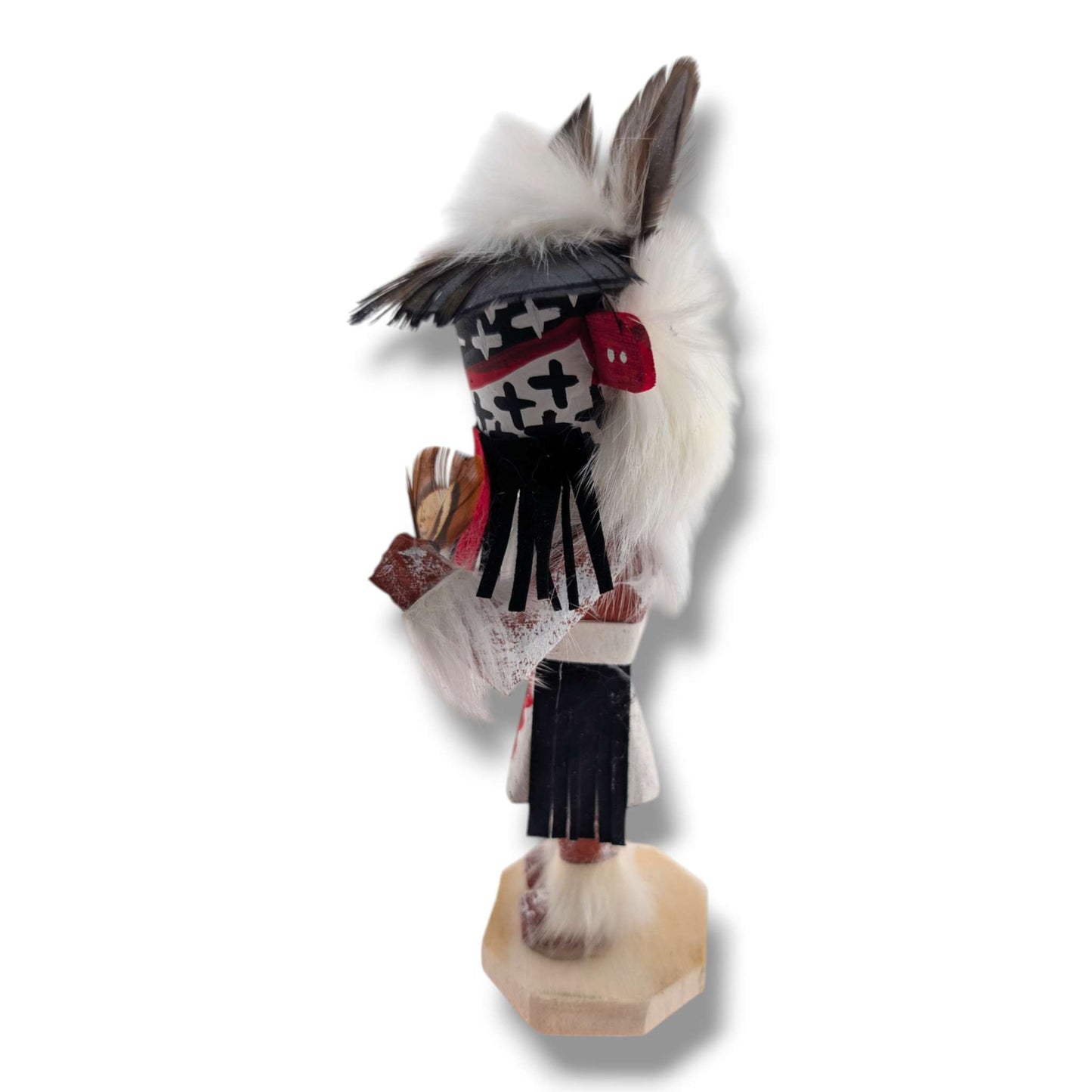 6 Inch Warrior Kachina Doll with Detachable Mask