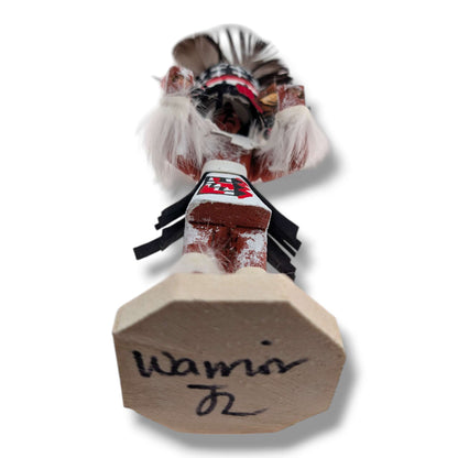 6 Inch Warrior Kachina Doll with Detachable Mask