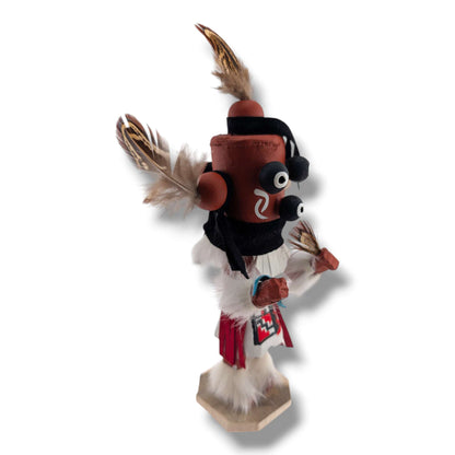 6 Inch Mudhead Kachina Doll with Detachable Mask