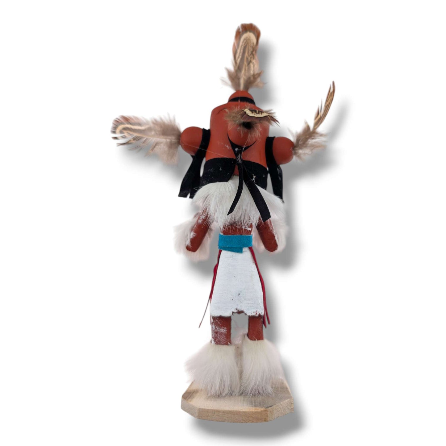 6 Inch Mudhead Kachina Doll with Detachable Mask