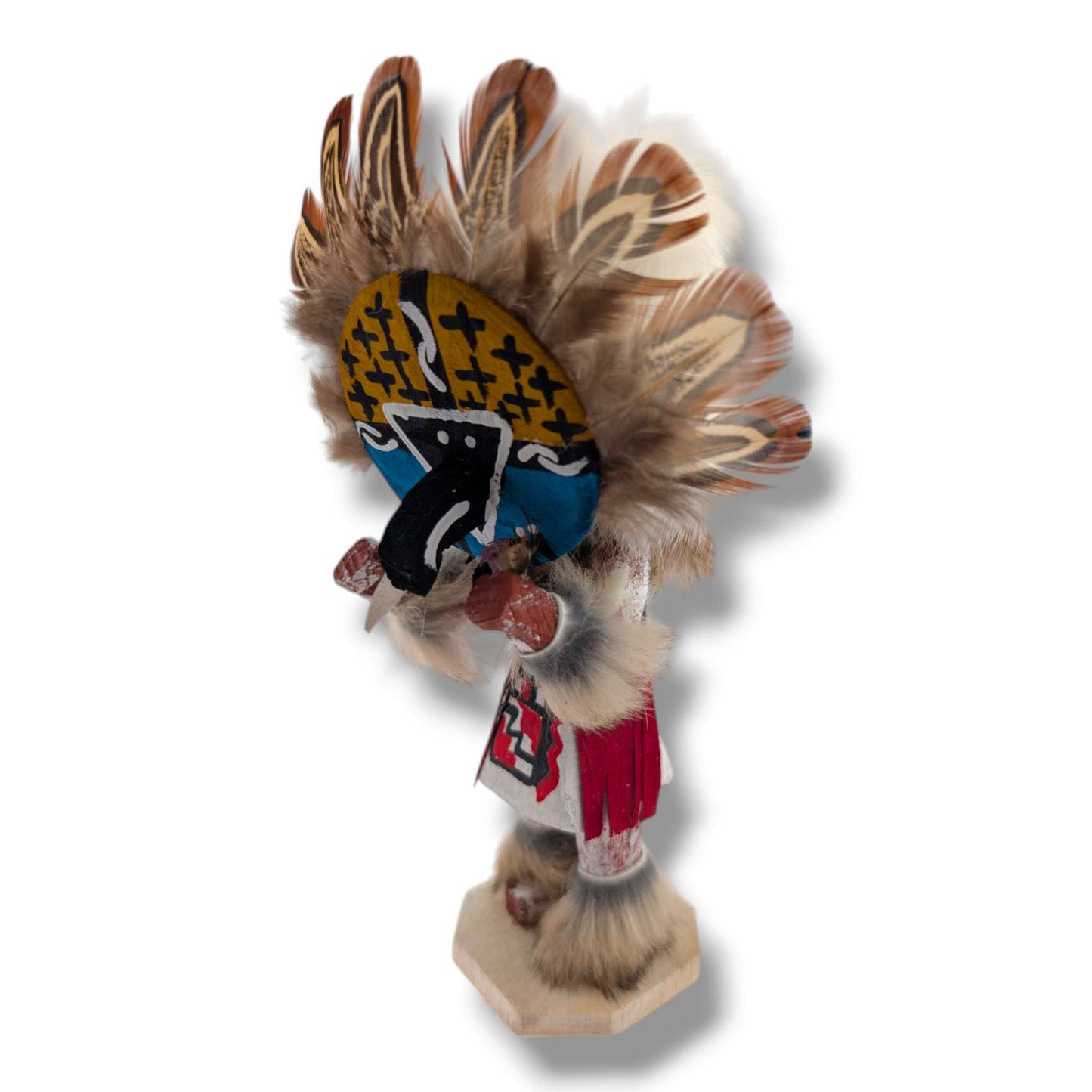 6 Inch Chief Kachina Doll with Detachable Mask