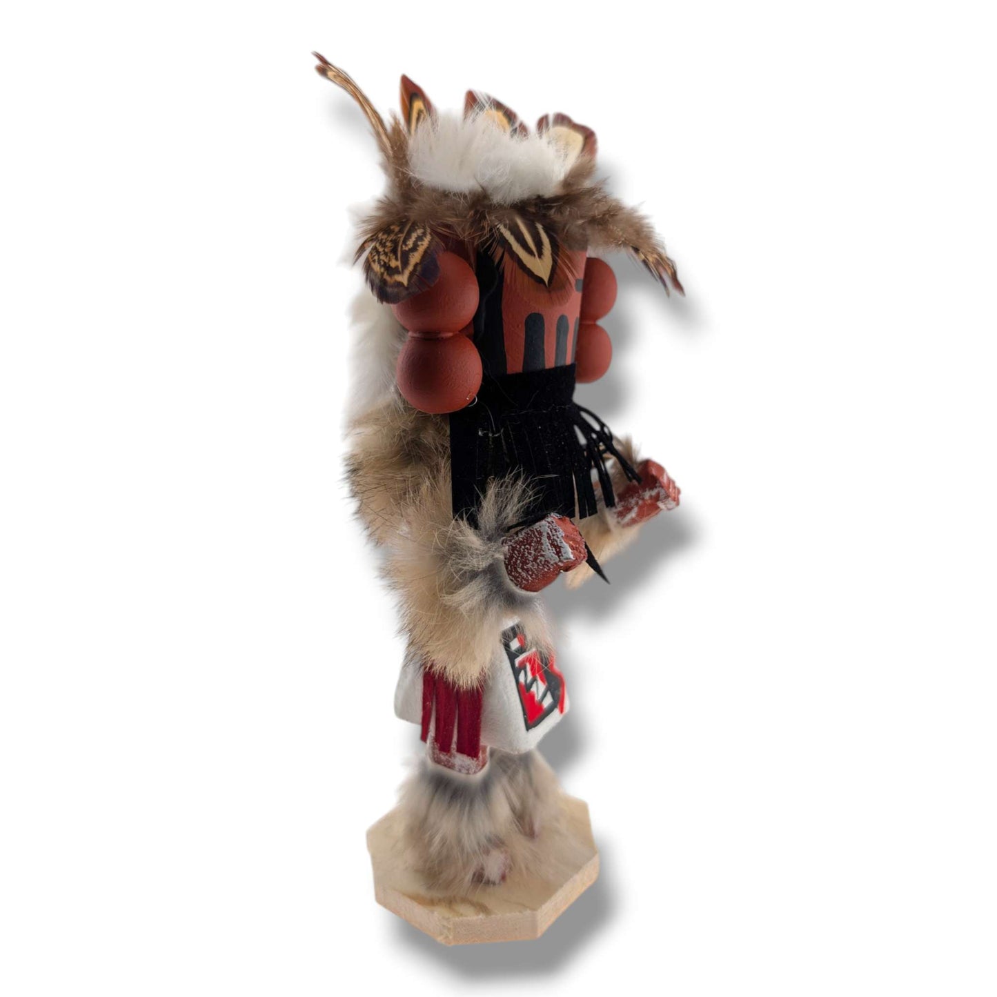 6 Inch Corn Maiden Kachina Doll with Detachable Mask