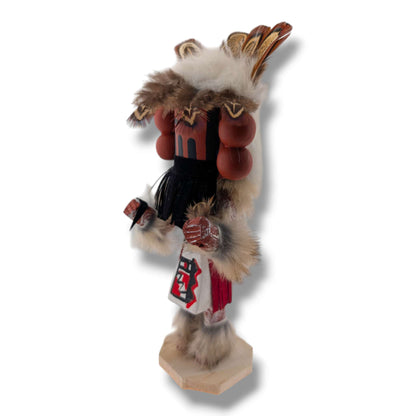 6 Inch Corn Maiden Kachina Doll with Detachable Mask