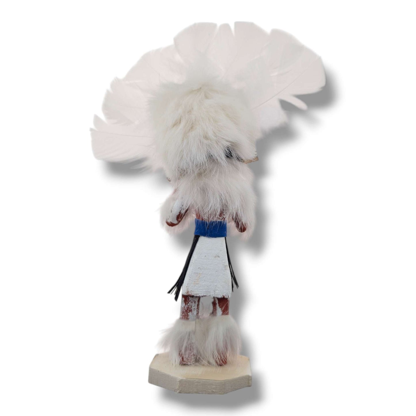 6 Inch White Cloud Kachina Doll with Detachable Mask