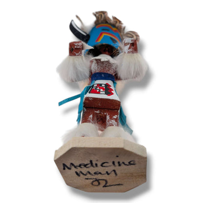 6 Inch Medicine Man Kachina Doll with Detachable Mask