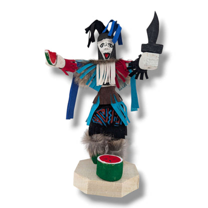 10 Inch Clown Kachina Doll