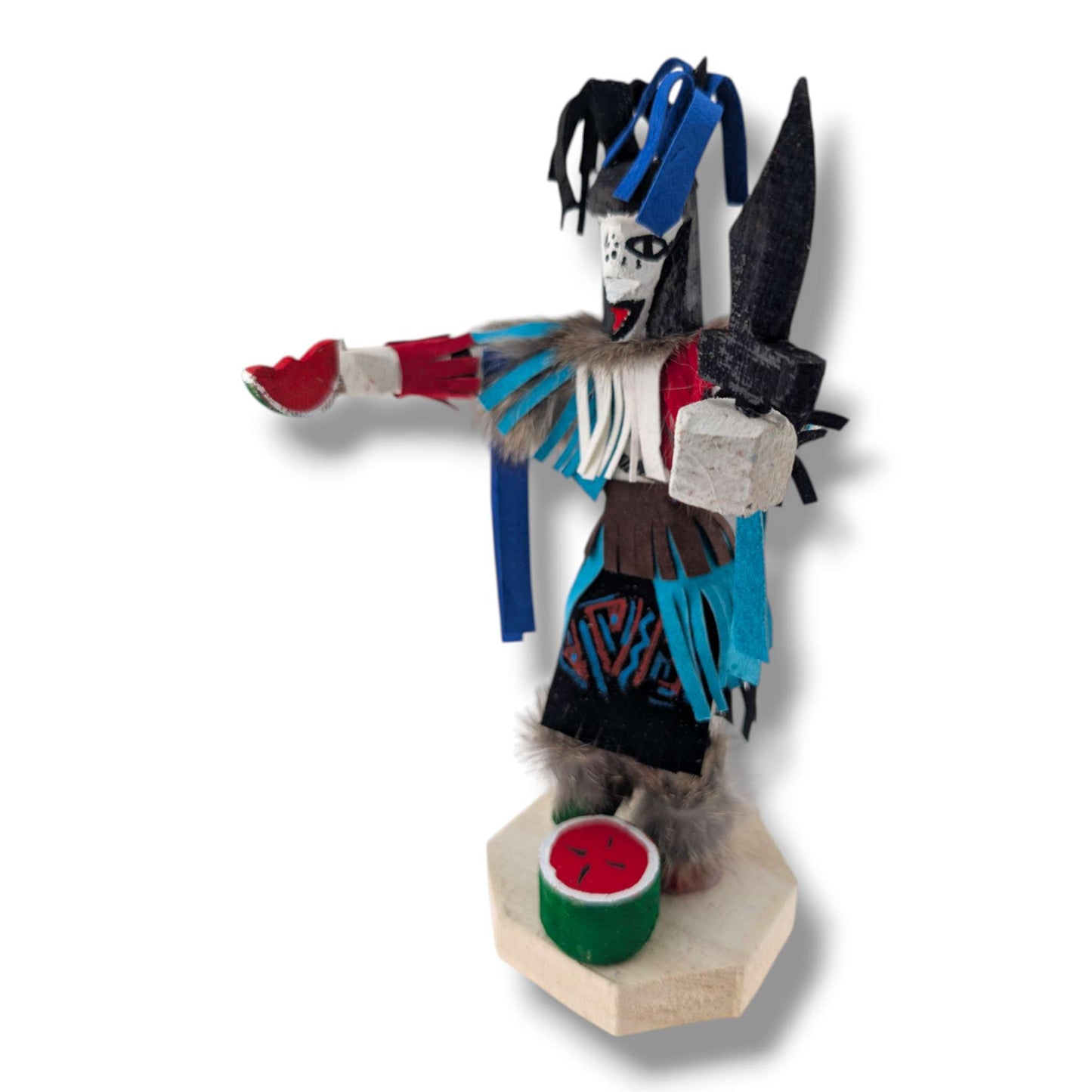 10 Inch Clown Kachina Doll