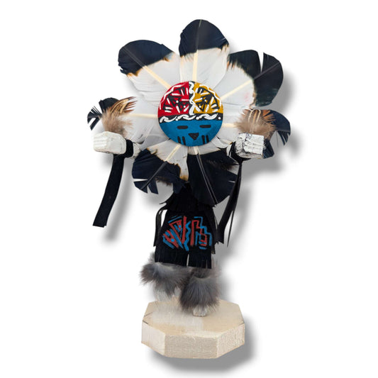 10 Inch Sunface Kachina Doll