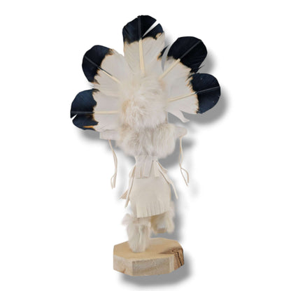 10 Inch White Cloud Kachina Doll