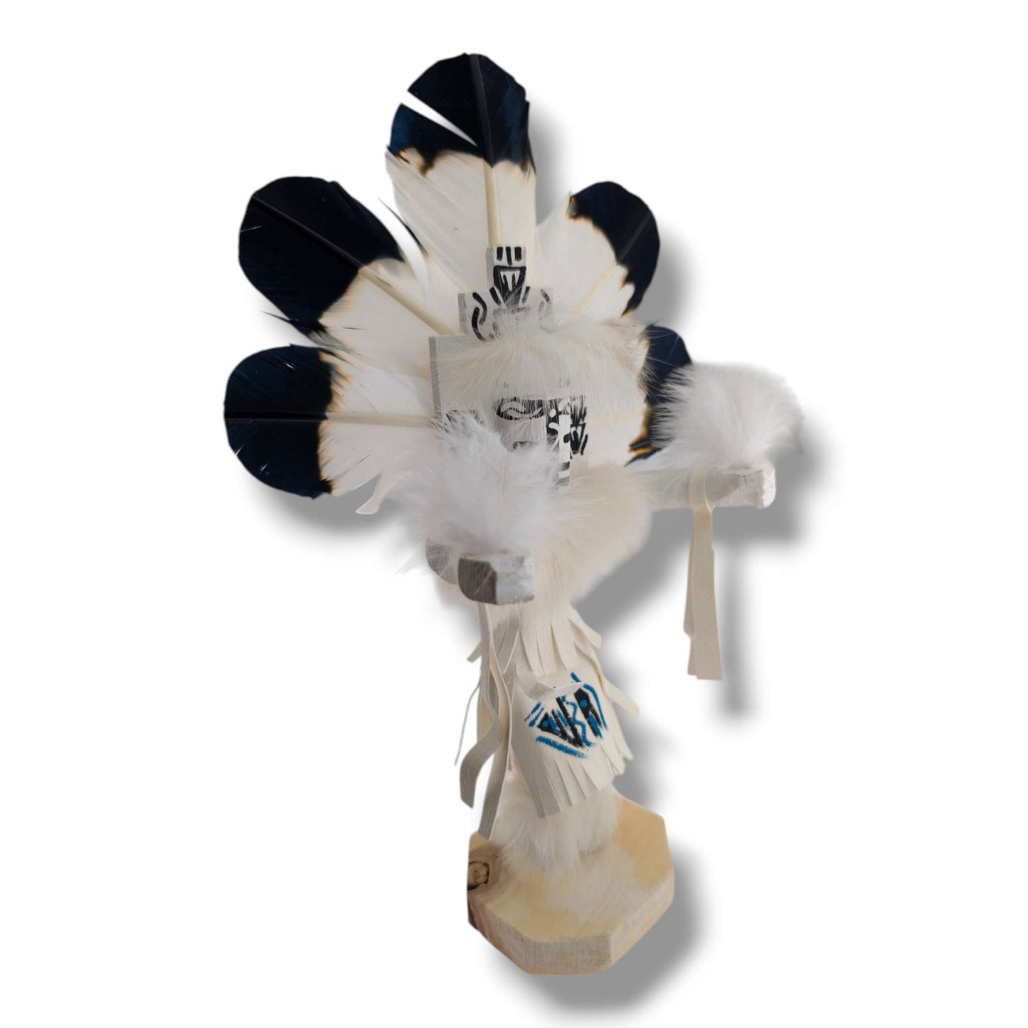 10 Inch White Cloud Kachina Doll