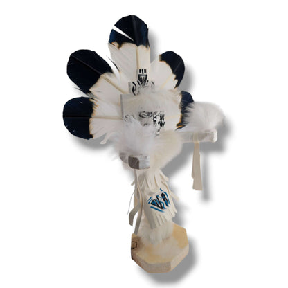 10 Inch White Cloud Kachina Doll