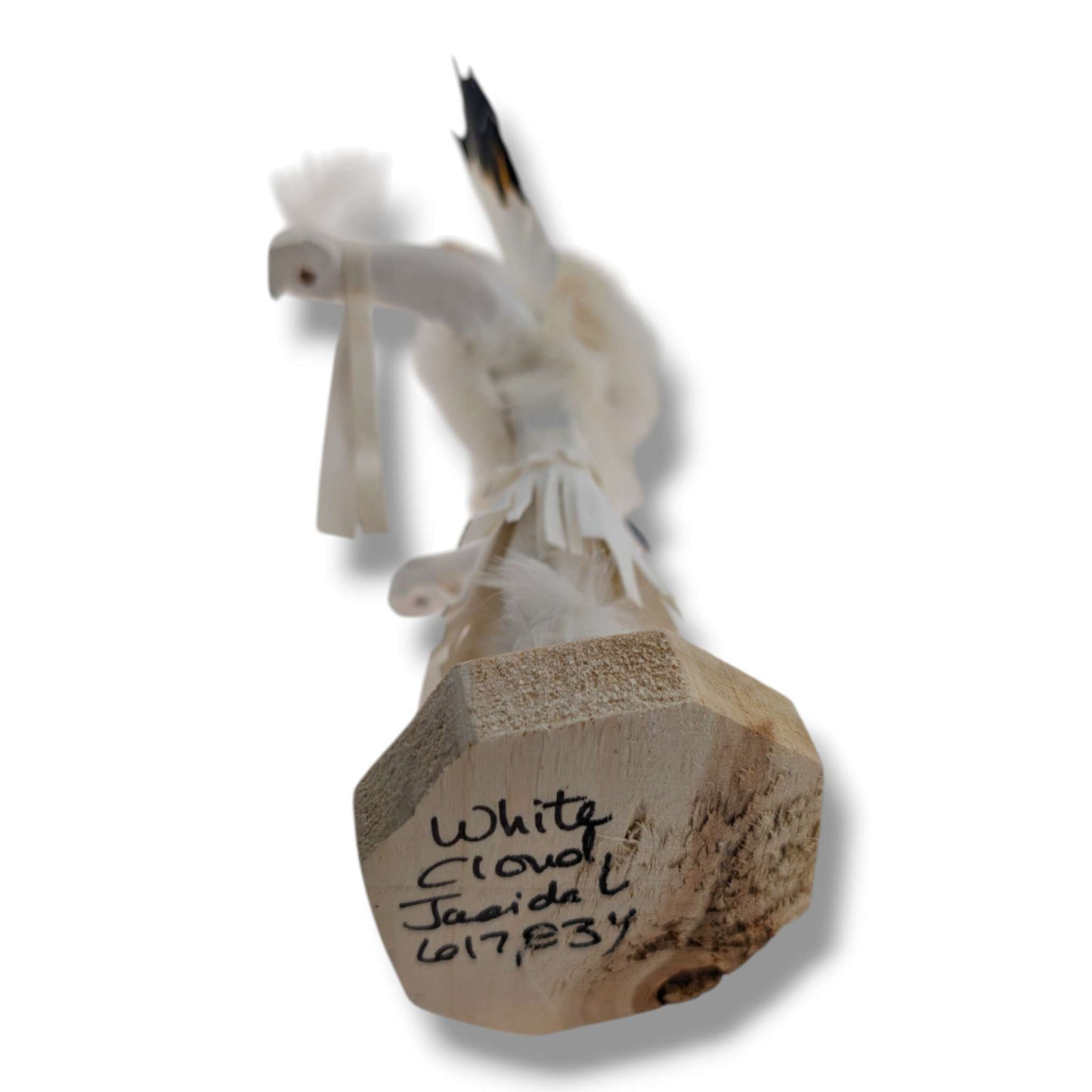 10 Inch White Cloud Kachina Doll