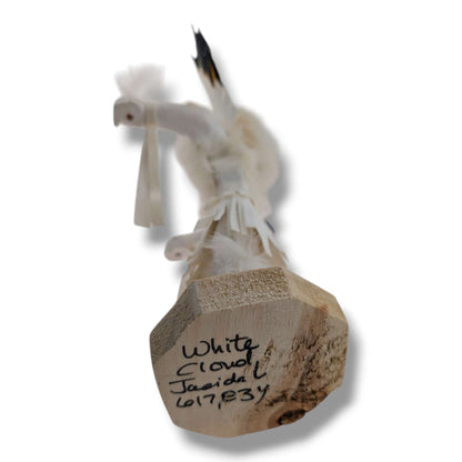10 Inch White Cloud Kachina Doll