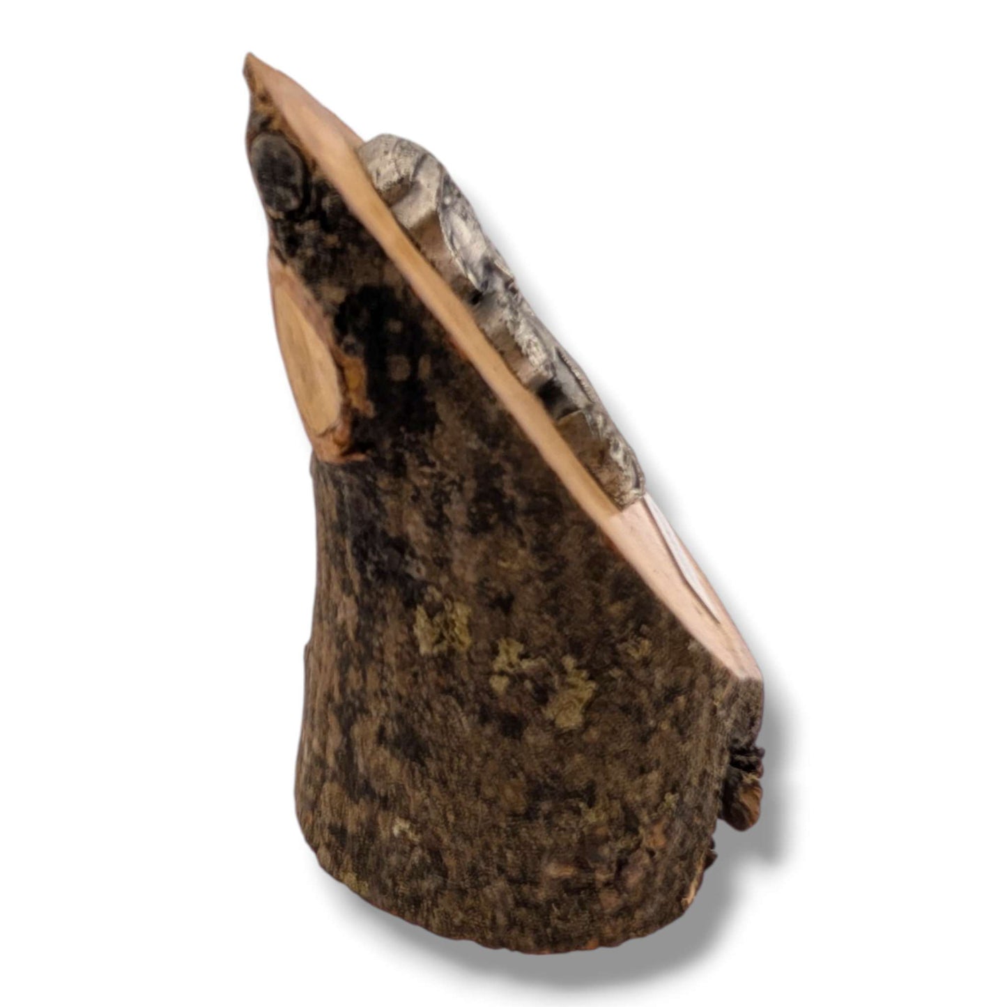 Olive Wood Madonna and Child Jerusalem Plaque