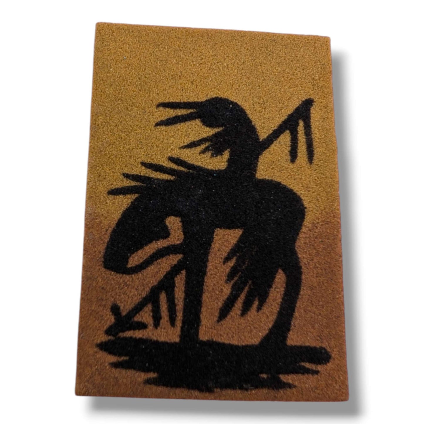 End of the Trail Navajo Sand Painting Magnet by Molly Goldtooth
