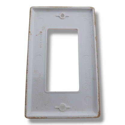 Feather and Wedding Vase Navajo Sand Painting Light Switch Cover by Molly Goldtooth