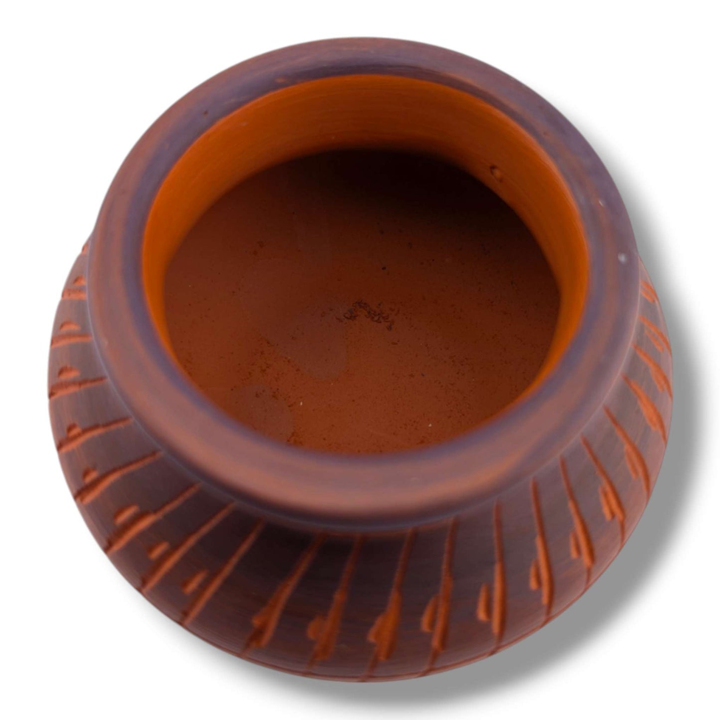 Navajo Hand Etched Pottery Squat Jar by Ben Billy