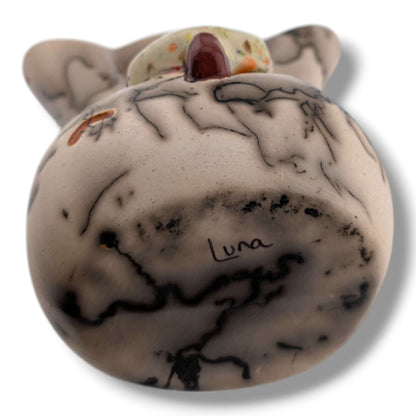 Horse Hair Hot Air Balloon Wedding Vase by Luna