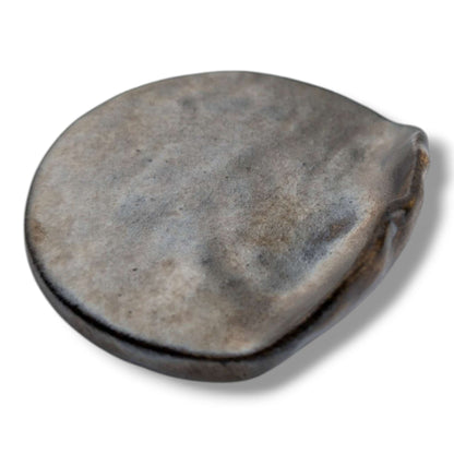 Glazed Pottery Incense Holder with Sculpted Lizard and Tray by Luna