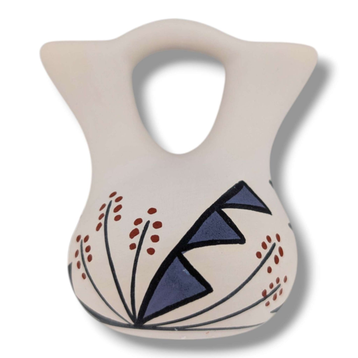 Acoma Pueblo Miniature Pottery Wedding Vase by Mickey
