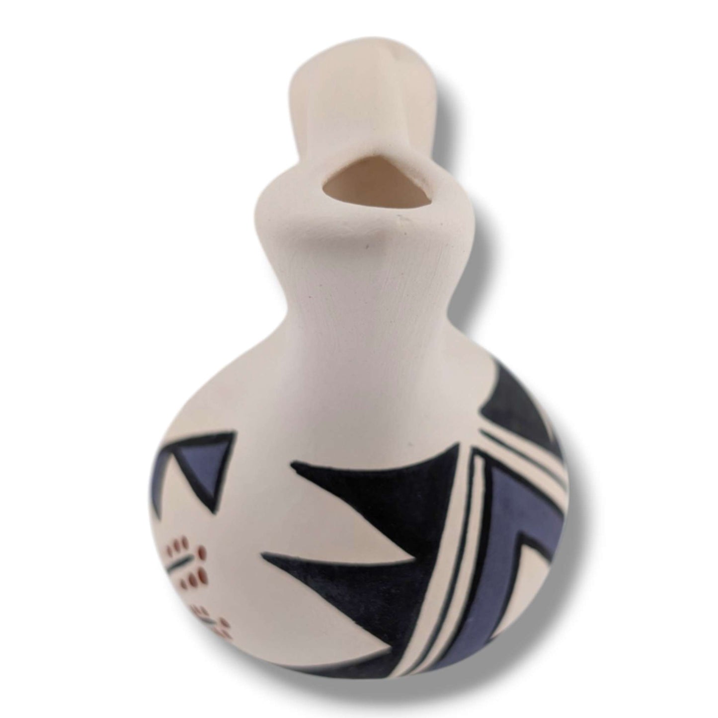 Acoma Pueblo Miniature Pottery Wedding Vase by Mickey