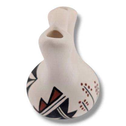 Acoma Pueblo Miniature Pottery Wedding Vase by Mickey