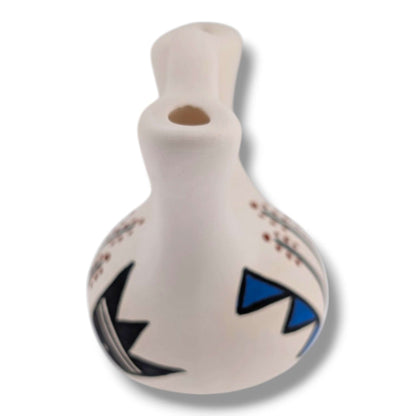 Acoma Pueblo Miniature Pottery Wedding Vase by Mickey