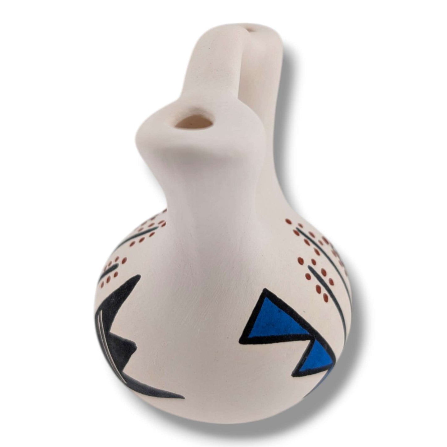 Acoma Pueblo Miniature Pottery Wedding Vase by Mickey