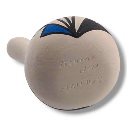 Acoma Pueblo Miniature Pottery Wedding Vase by Mickey