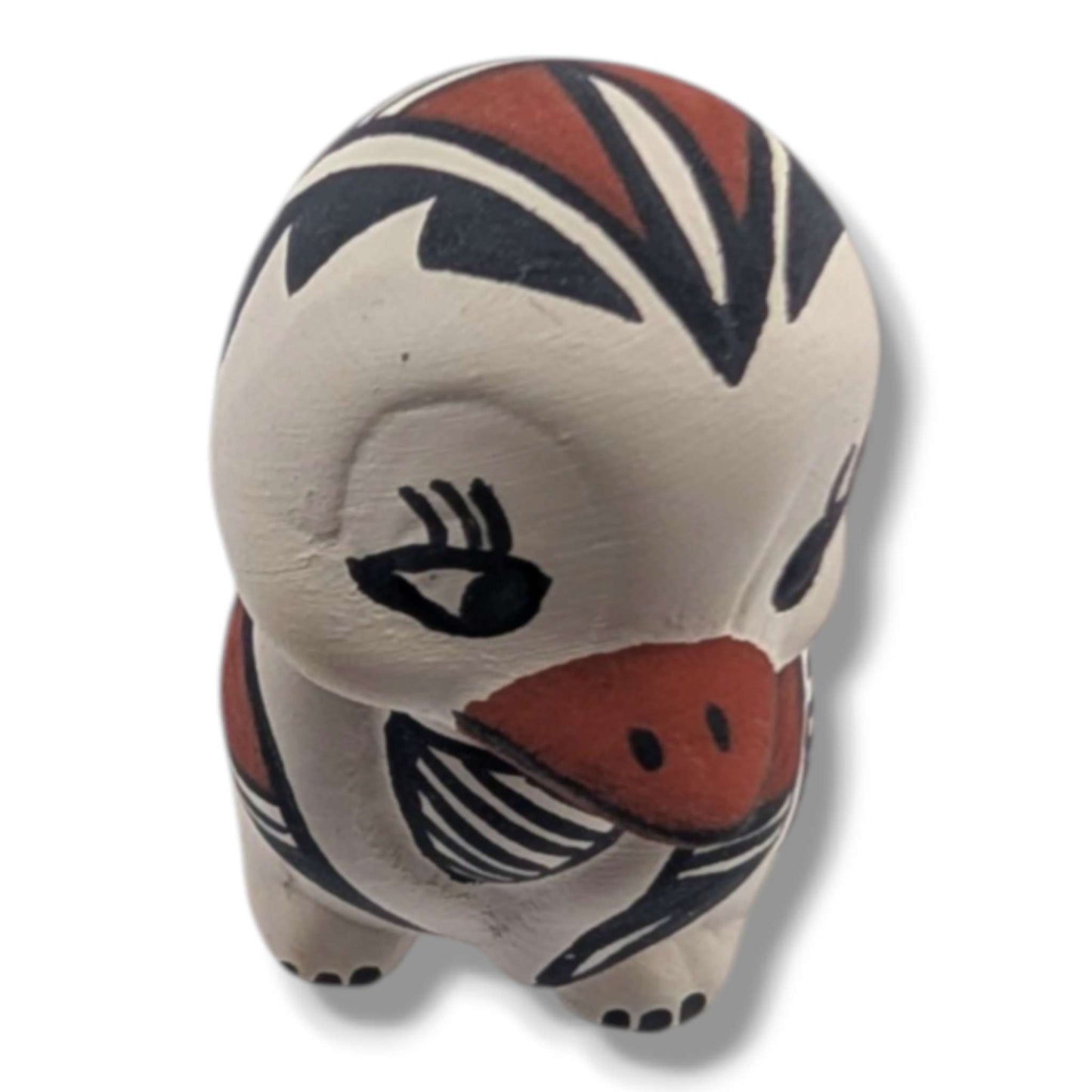 Acoma Pueblo Miniature Pottery Penguin Figurine by Mickey