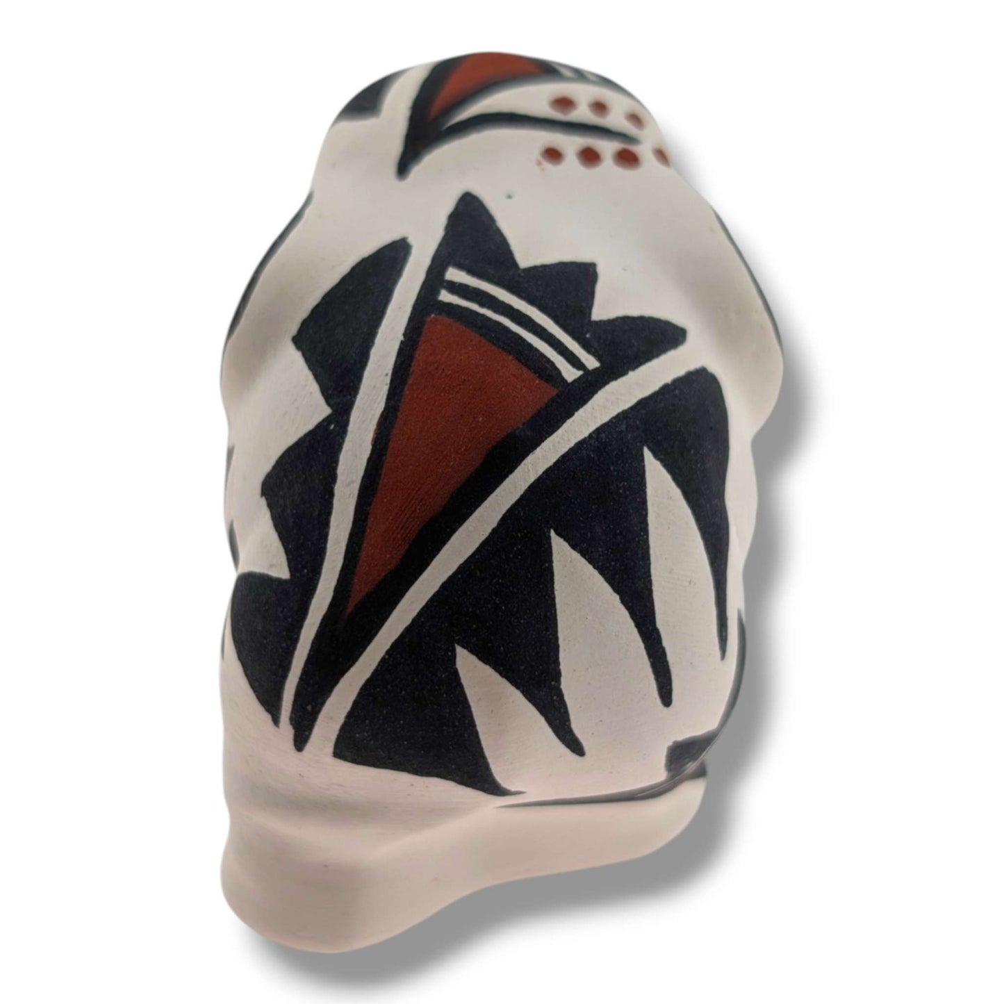 Acoma Pueblo Miniature Pottery Elephant Figurine by Mickey
