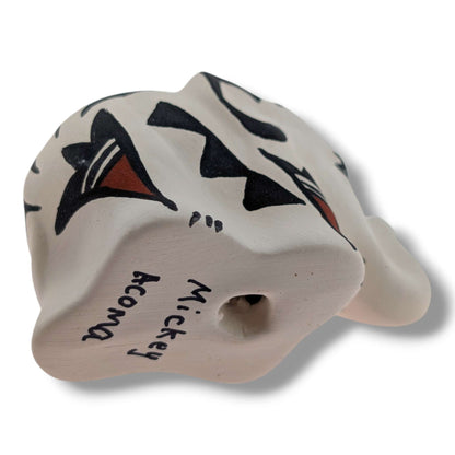 Acoma Pueblo Miniature Pottery Elephant Figurine by Mickey