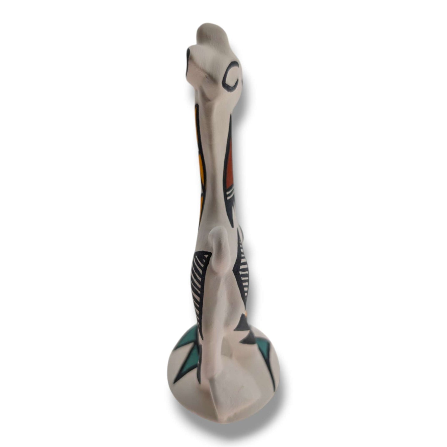 Acoma Pueblo Miniature Pottery Deer Figurine by Mickey