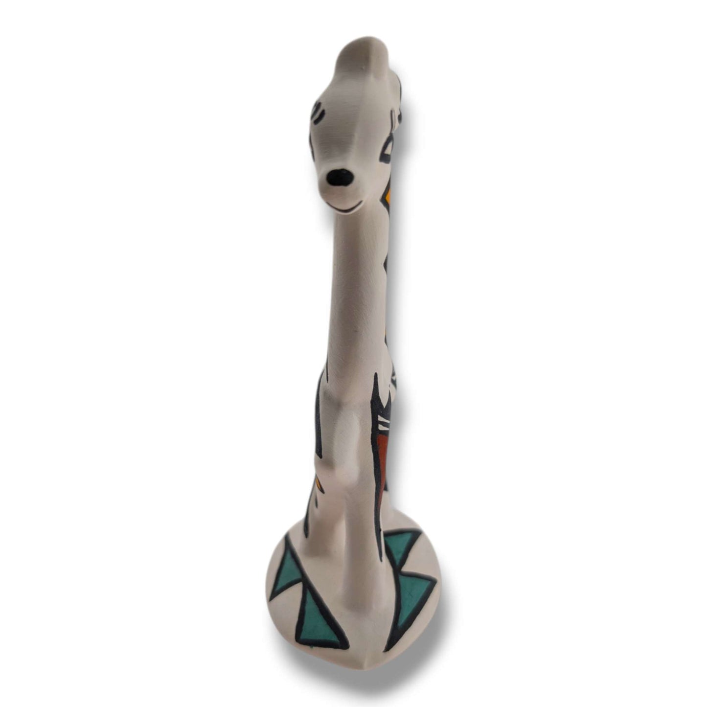 Acoma Pueblo Miniature Pottery Deer Figurine by Mickey