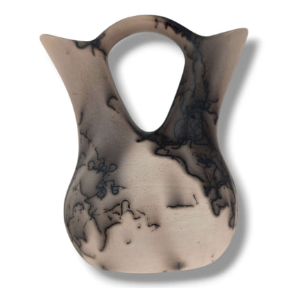 Horse Hair Four-Point Design Wedding Vase by Luna - SunWest Treasures