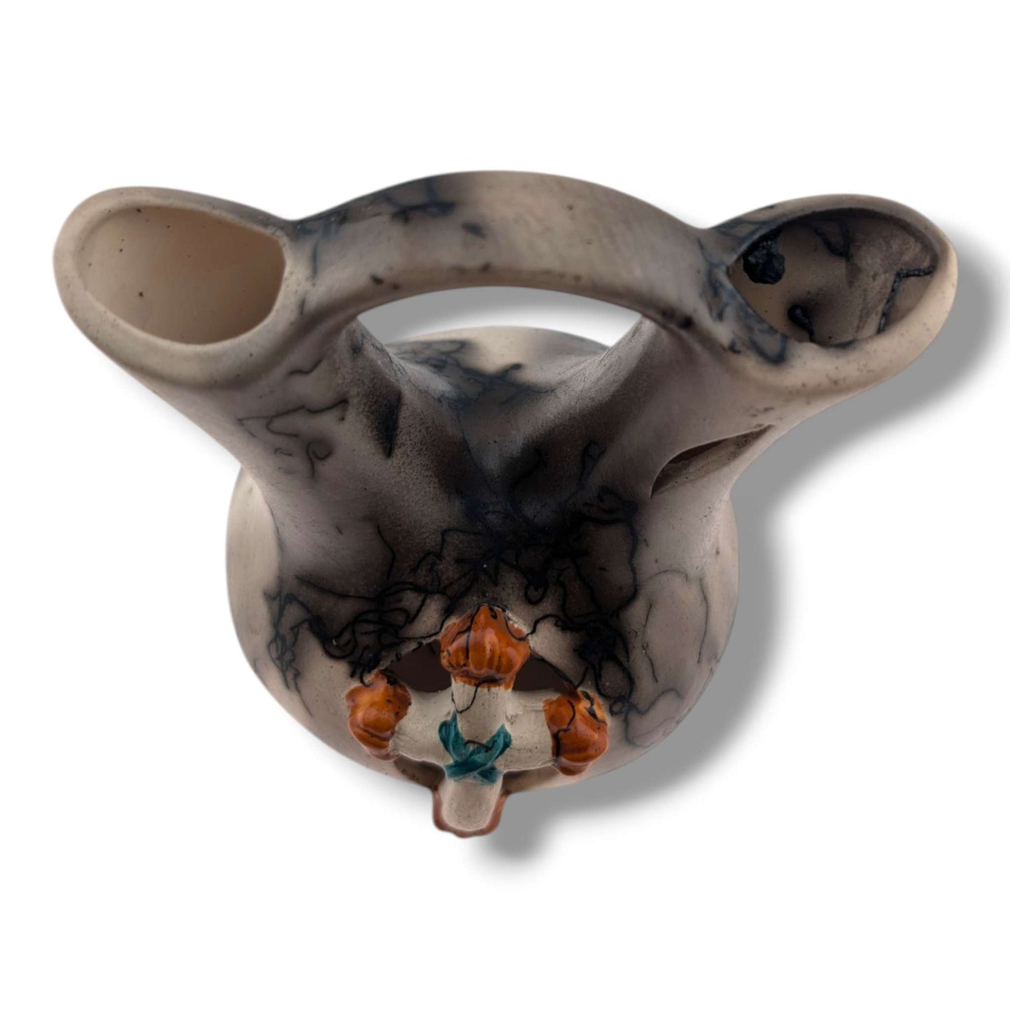 Horse Hair Four-Point Design Wedding Vase by Luna - SunWest Treasures